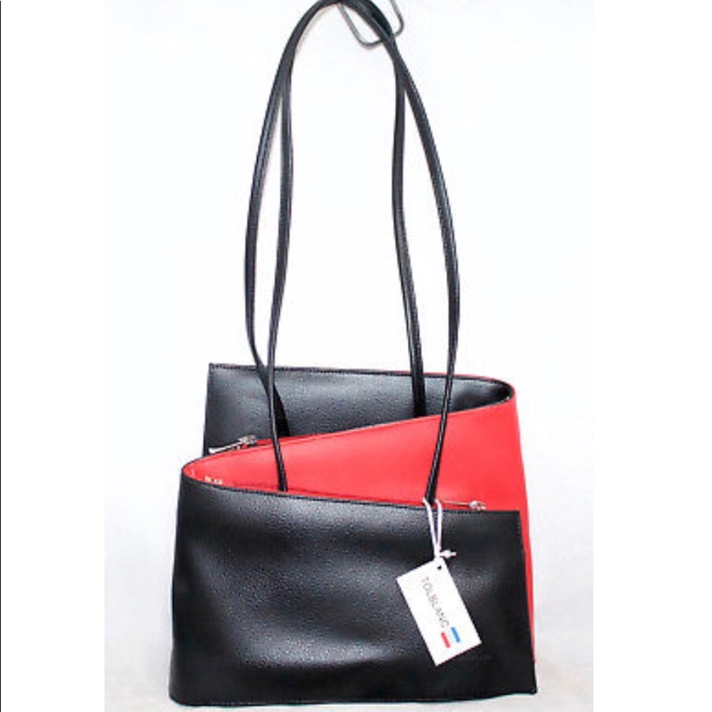 Tolblanc Paris leather shoulder bag